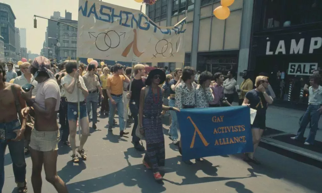The Gay Activist's Alliance in 1971 in New York