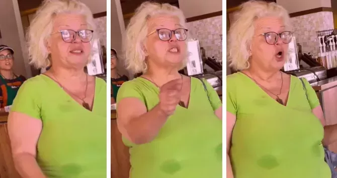 The unnamed woman launches her verbal attack at a Starbucks in Miami