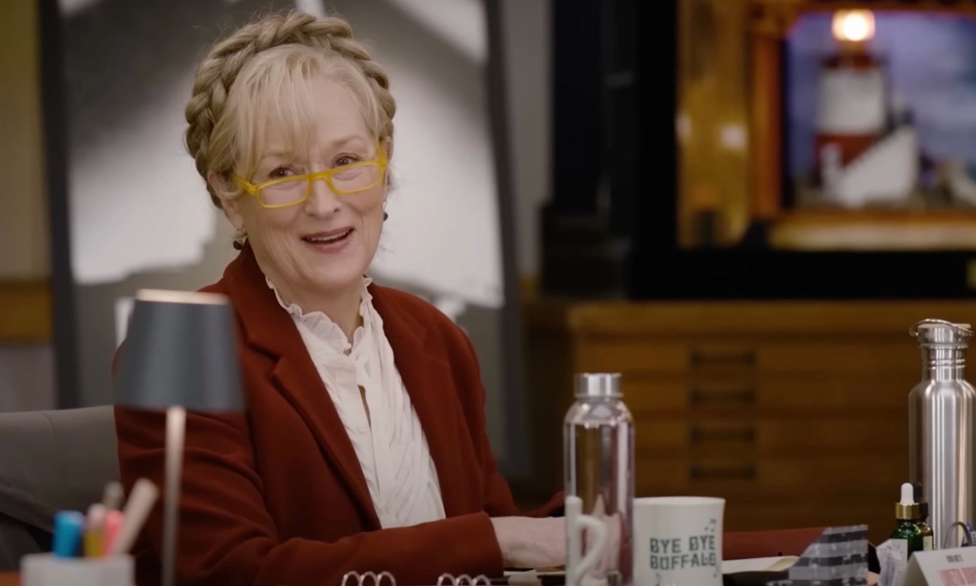 Ya tenemos el primer vistazo a Meryl Streep en Sólo Asesinatos en el Edificio