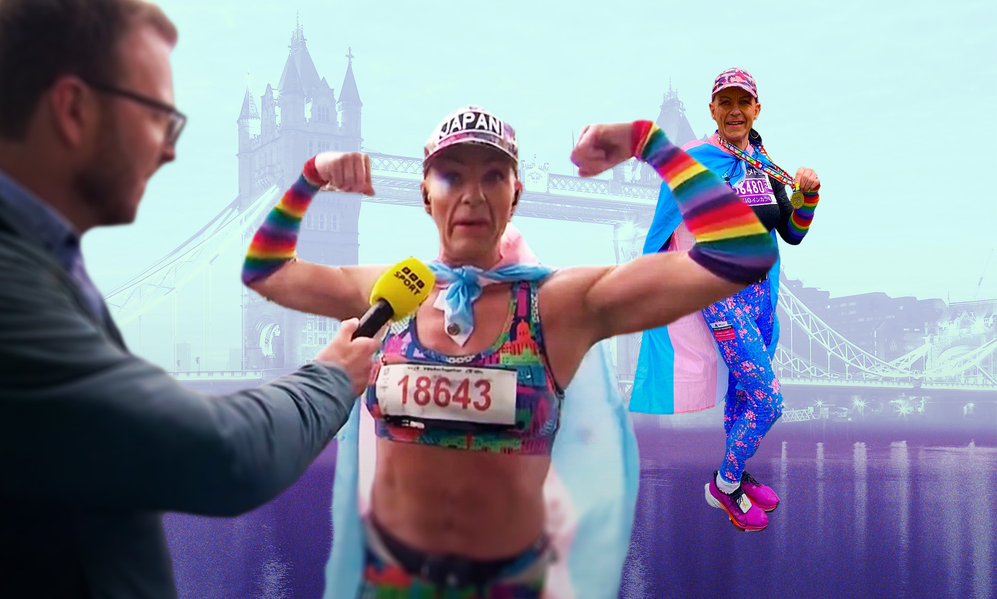 Acusan a una mujer trans por correr en una maratón de mujeres "de verdad"