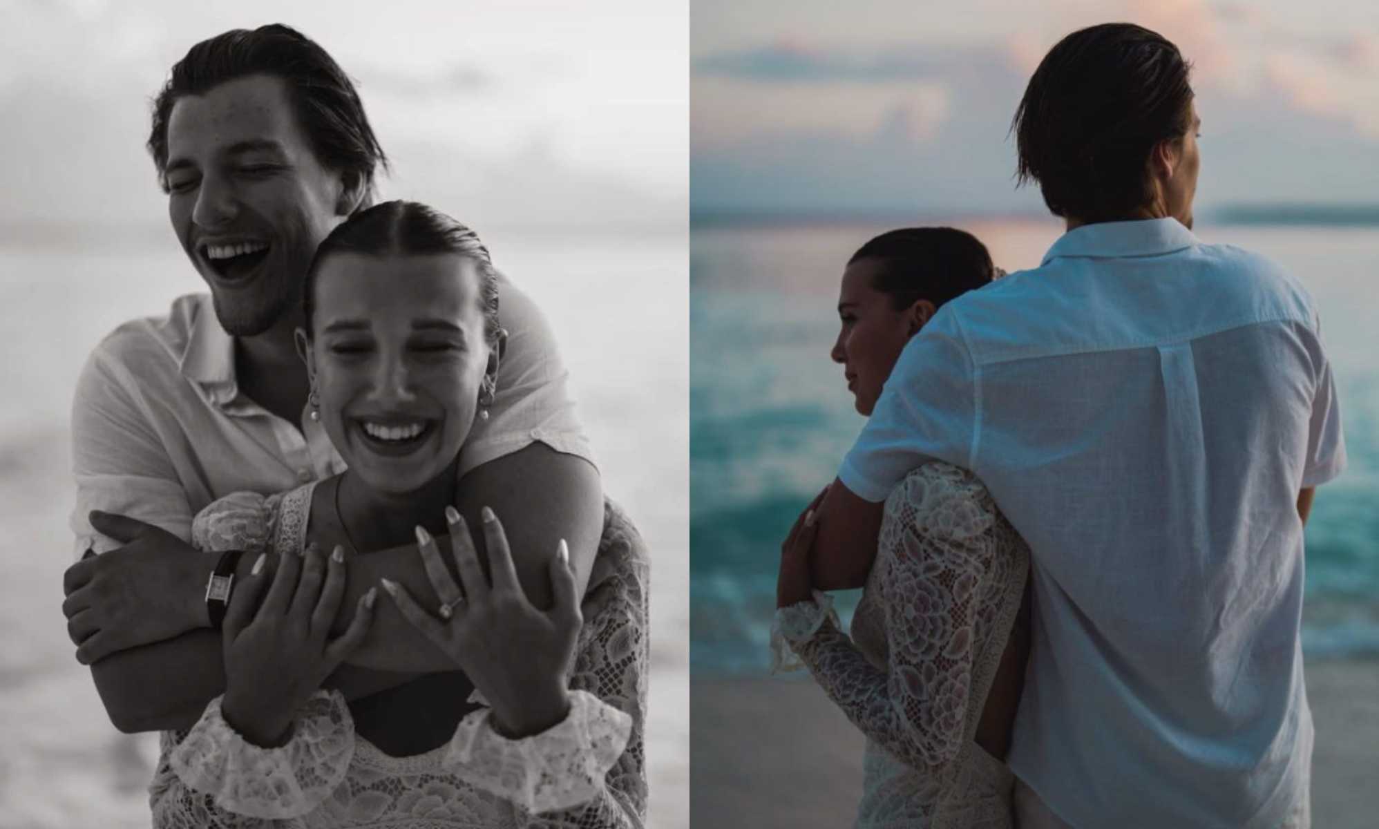 Millie Bobby Brown anuncia su compromiso con Jake Bongiovi