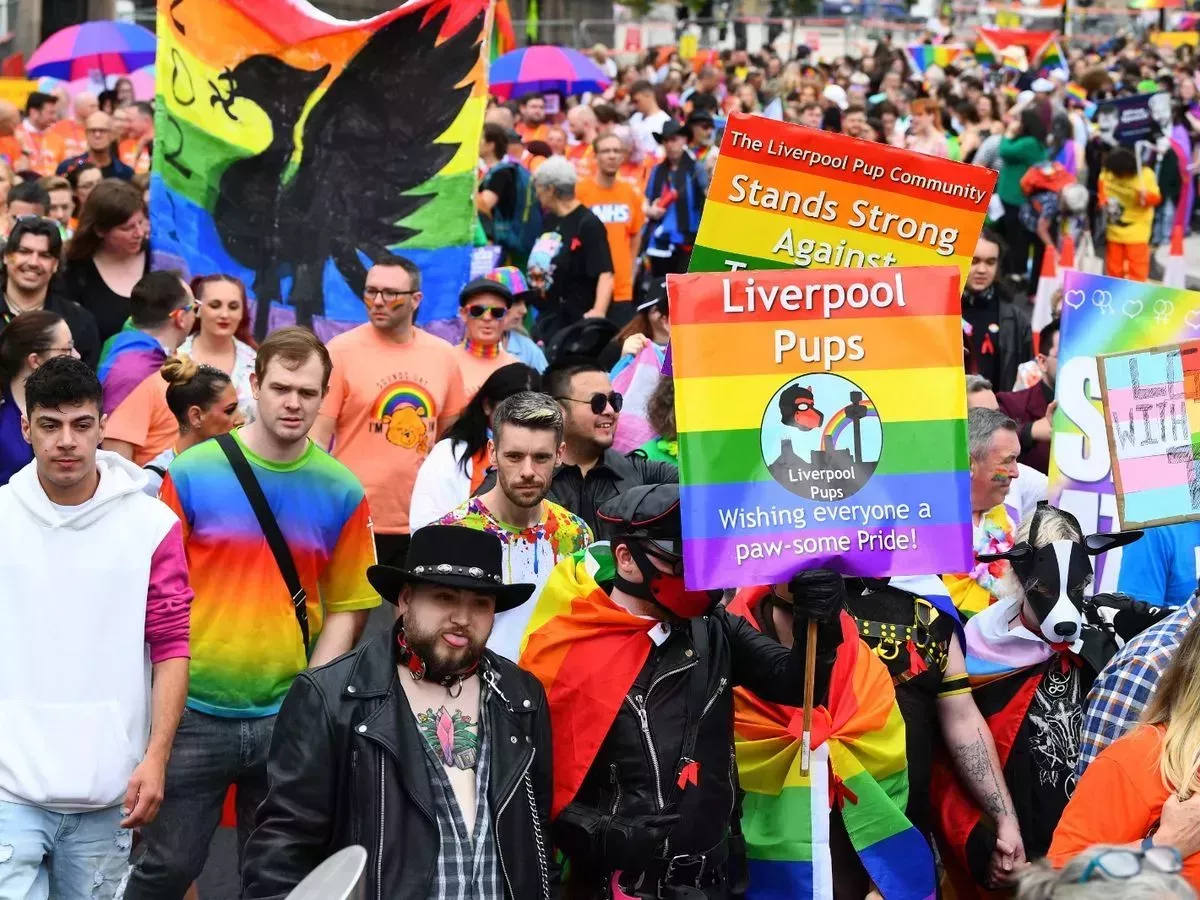 El barrio del orgullo de Liverpool se vuelve loco por Eurovisión