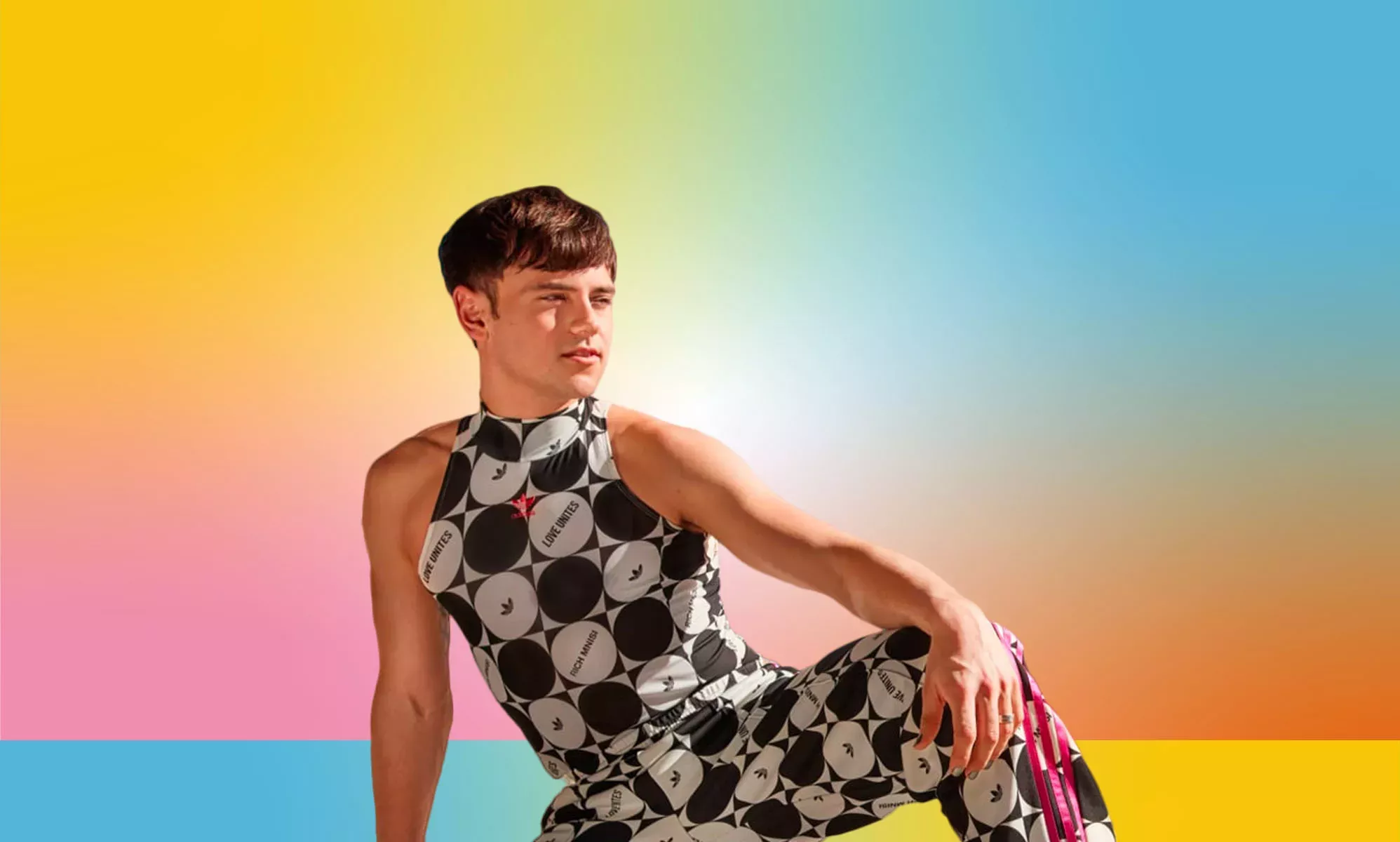 Adidas lanza su colección Pride 2023 protagonizada por Tom Daley