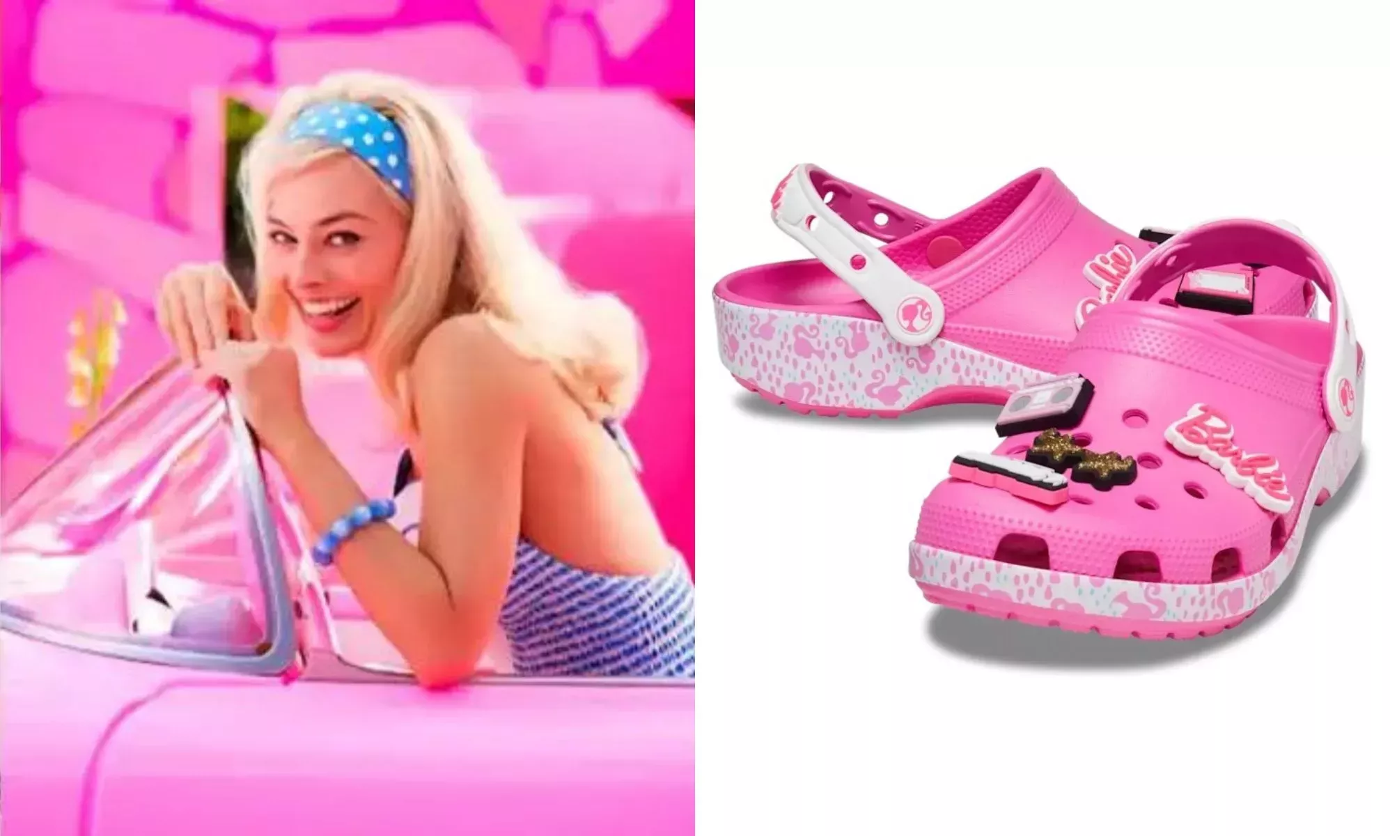Crocs se une a la película Barbie para una nueva colección