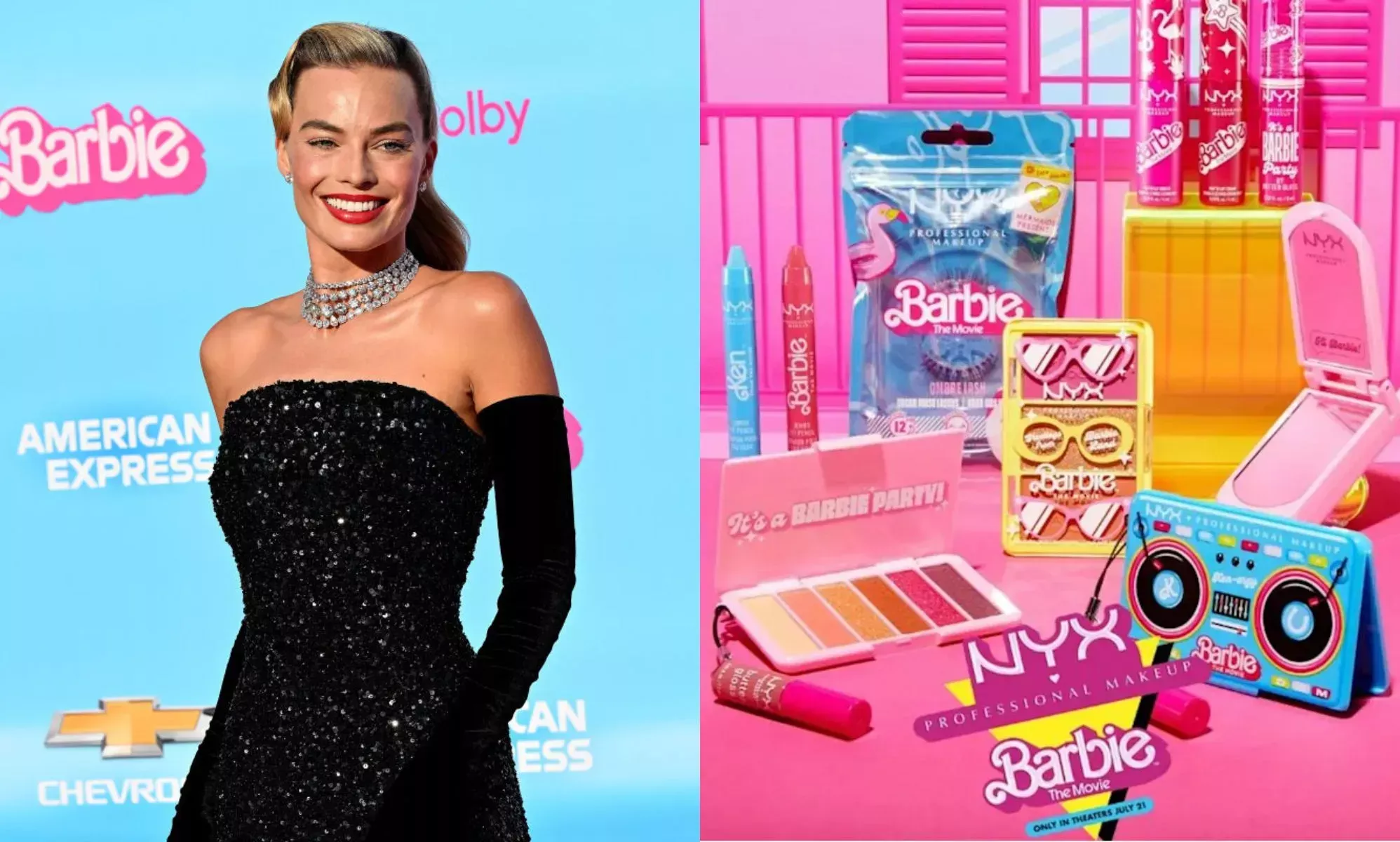 NYX Cosmetics lanza una colaboración de maquillaje con la película de Barbie