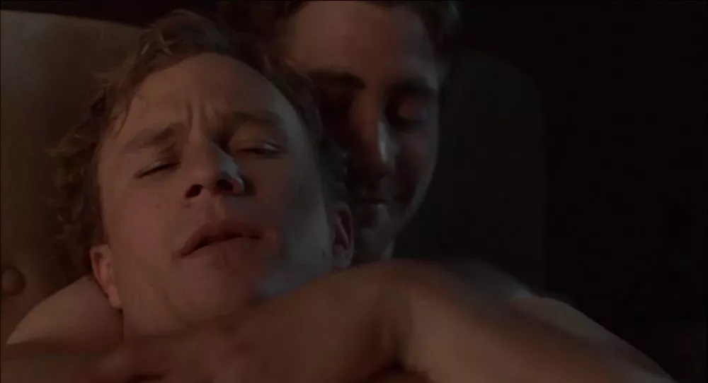 A scene from Brokeback Mountain 