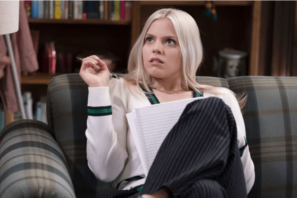 Renee Rap as Leighton in The Sex Lives of College Girls. (Katrina Marcinowski/HBO Max)