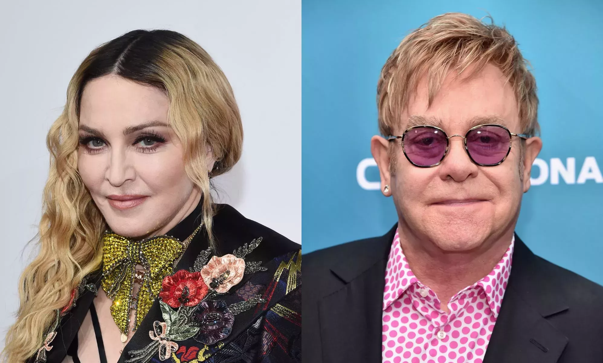 Elton John parece zanjar la polémica con Madonna tras el homenaje a las víctimas del sida de su gira Celebration Tour