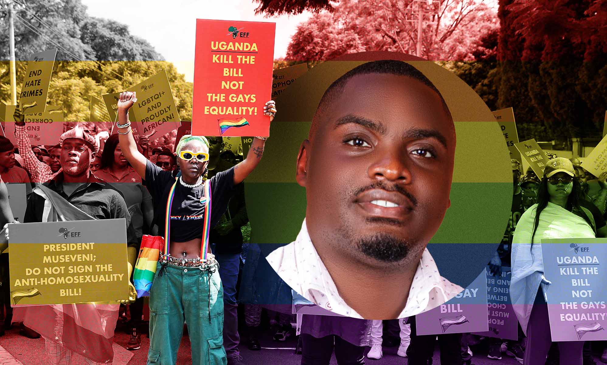 ¿Qué dejo atrás?": Ugandeses homosexuales que huyen de la ley contra la homosexualidad