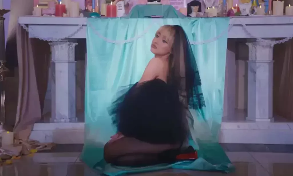 Sabrina Carpenter 'Feather' music video.