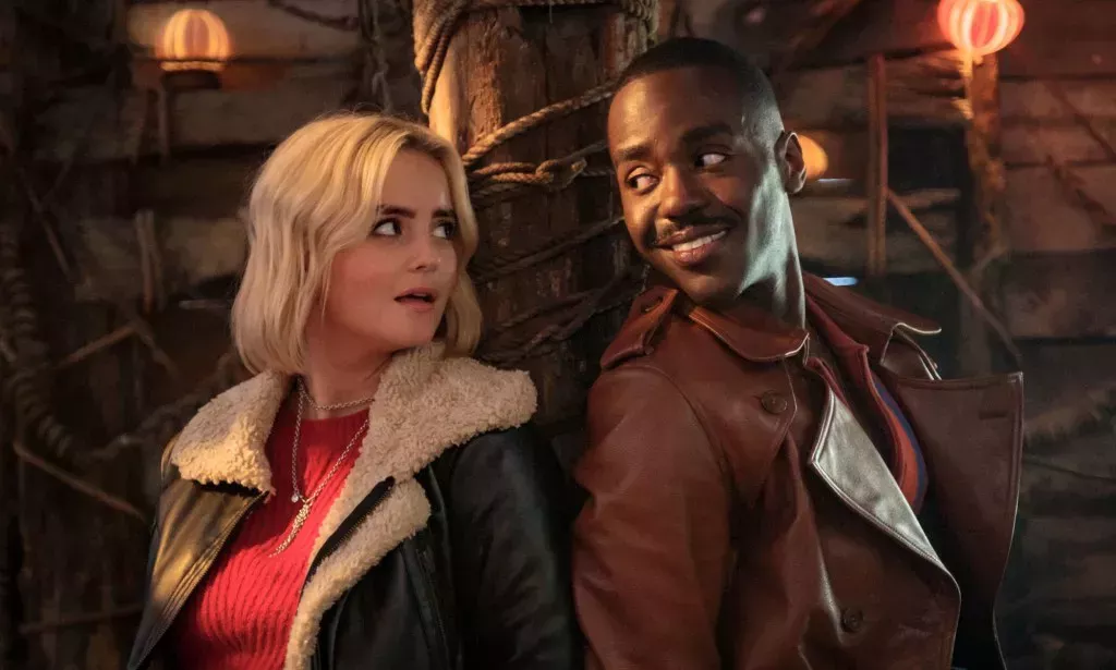 First look at Millie Gibson (L) and Ncuti Gatwa (R) in Doctor Who Christmas Special