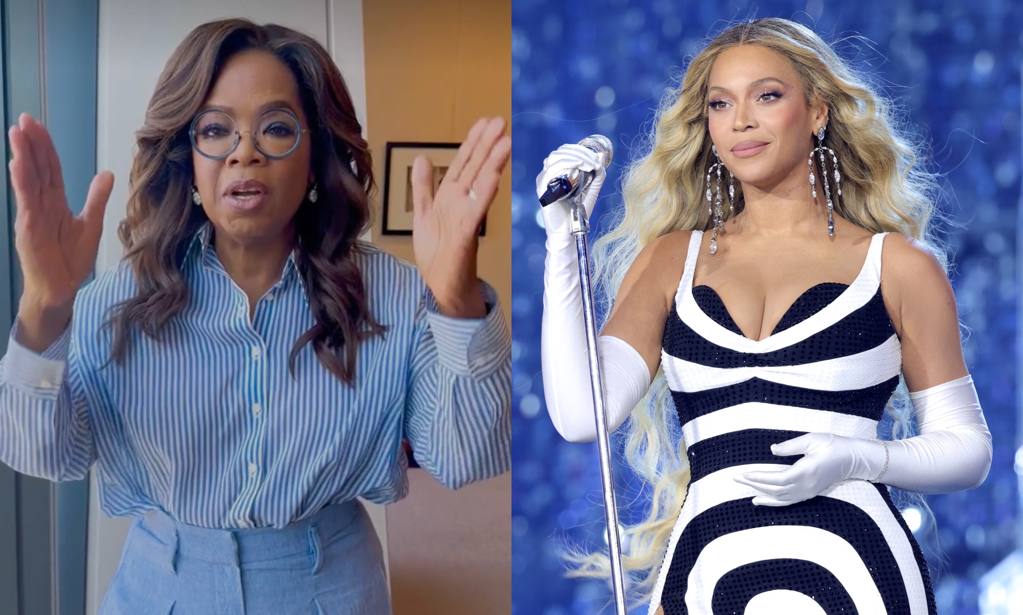 Oprah explica por qué Beyoncé no participó en el musical "El color púrpura"