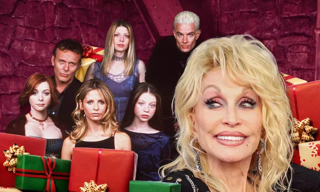 Dolly Parton would send annual gifts to the Buffy cast. (Getty/PinkNews)