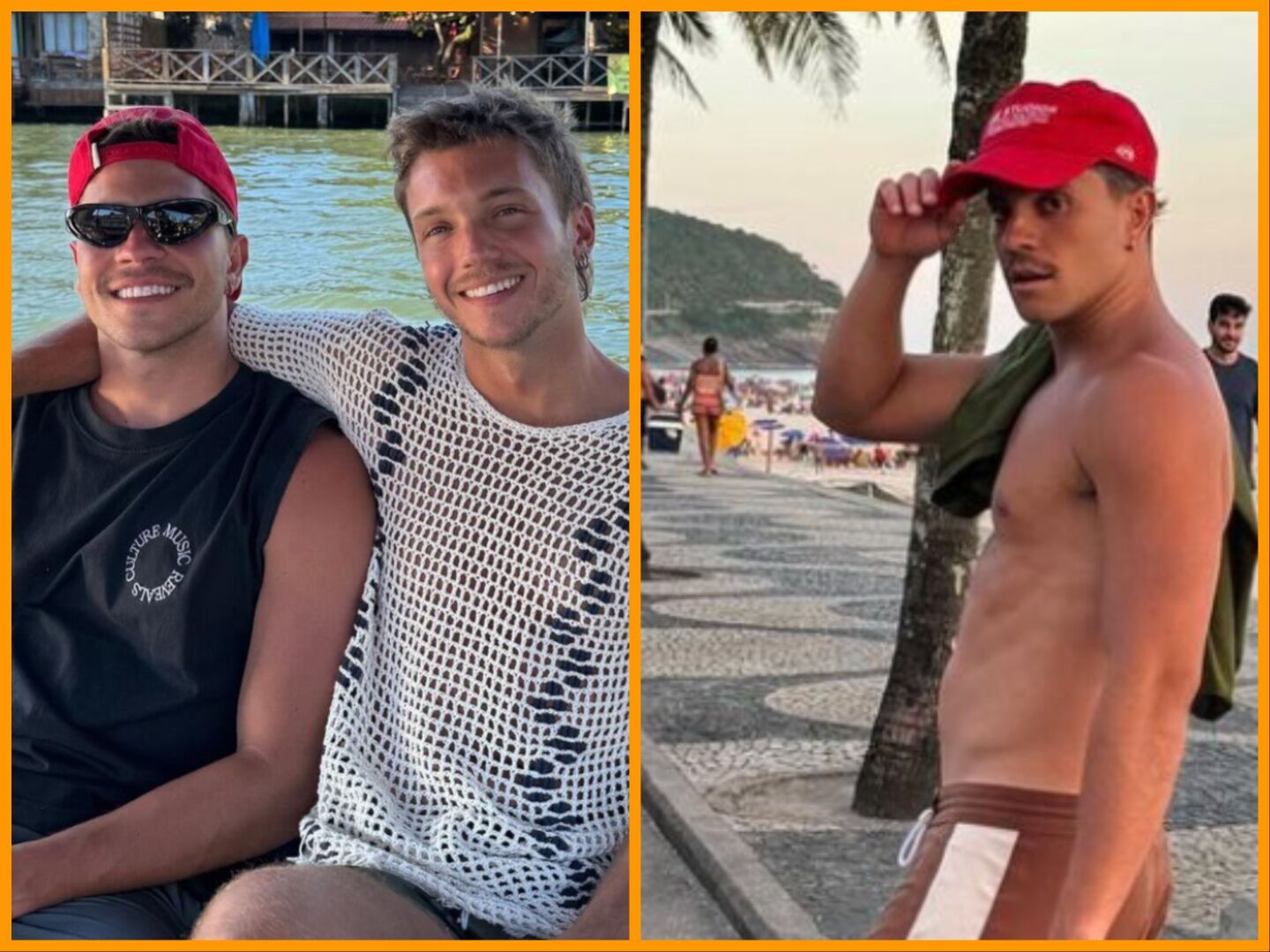 André Lamoglia pasó una semana salvaje y soleada con los chicos en Río