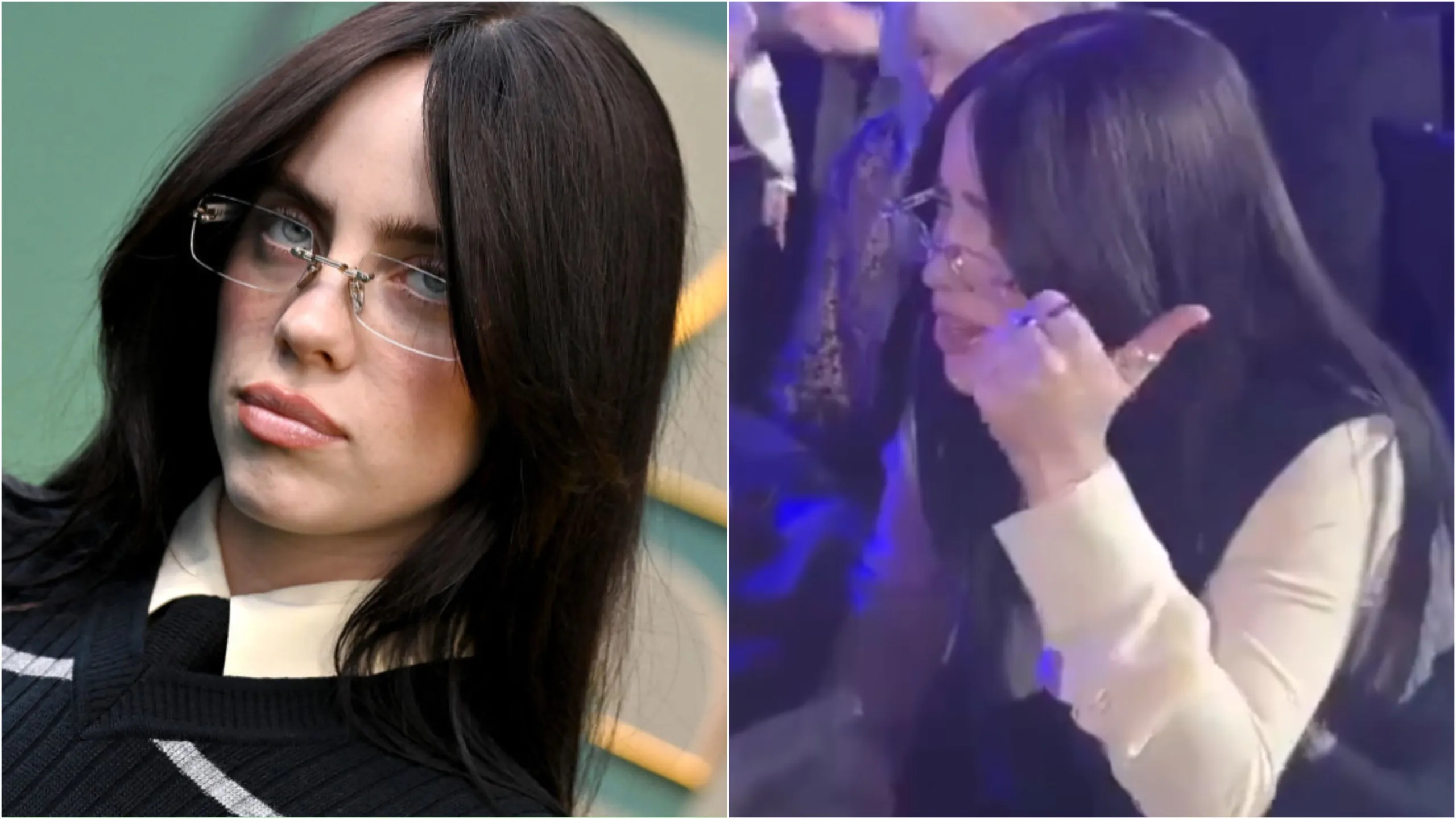 Billie Eilish se burla de los TikTokers en un vídeo viral de los People's Choice Awards
