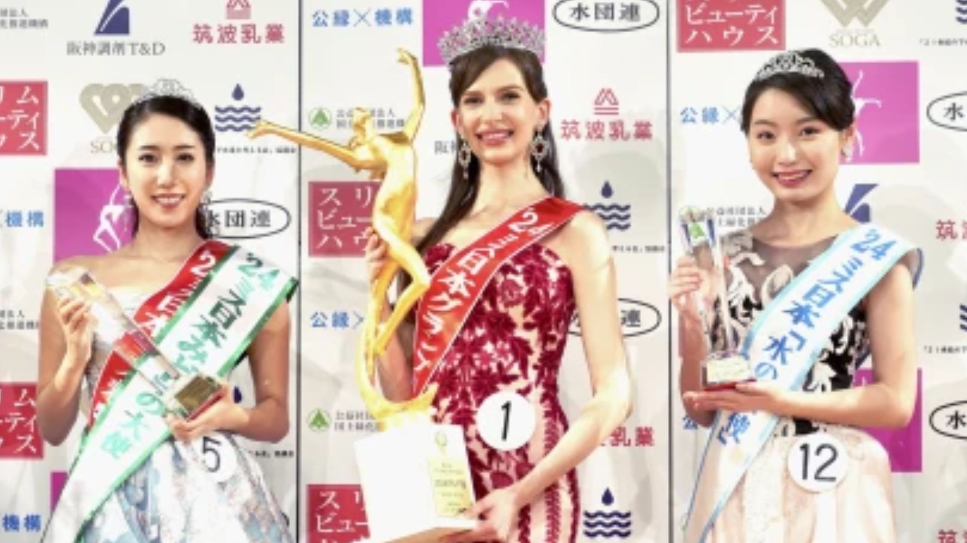 La ucraniana Miss Japón renuncia a su corona tras salir a la luz su romance con un hombre casado