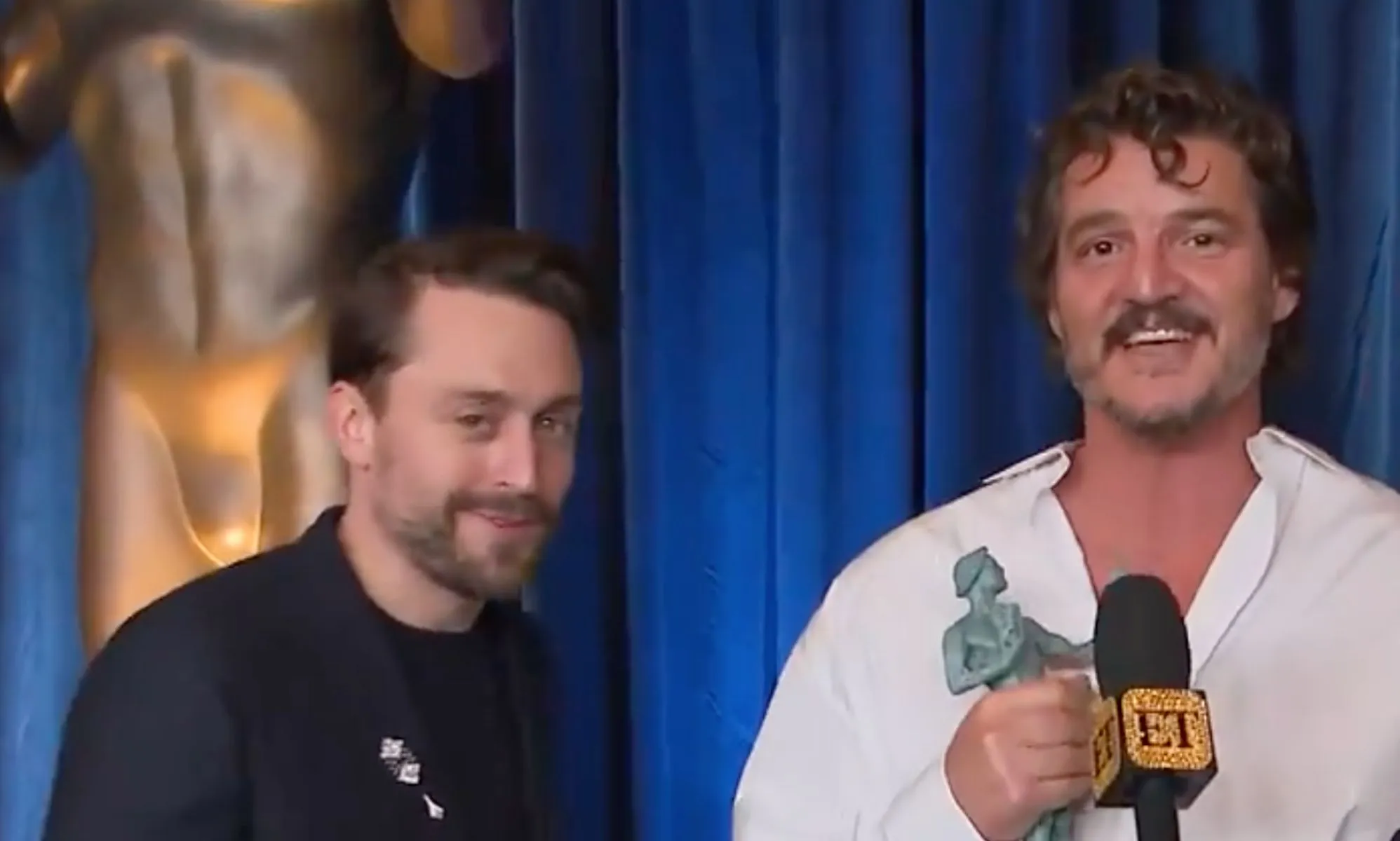 Pedro Pascal dice que quiere 'enrollarse' con Kieran Culkin, que antes le dijo que 'se la chupara'