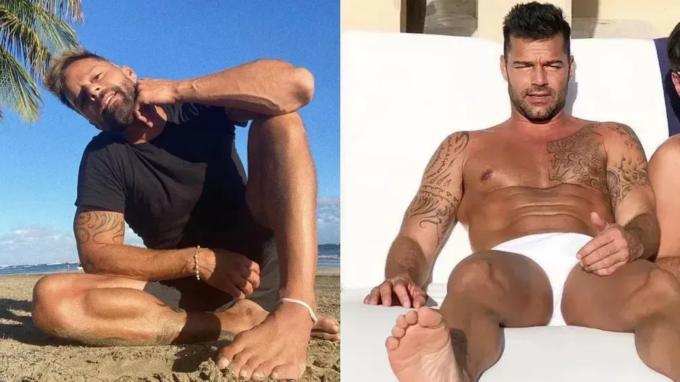 Ricky Martin habla de su fetichismo por los pies y no tiene miedo de que el mundo lo sepa