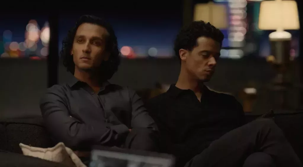 Jacob Anderson and Assad Zaman in season two of Interview with the Vampire 