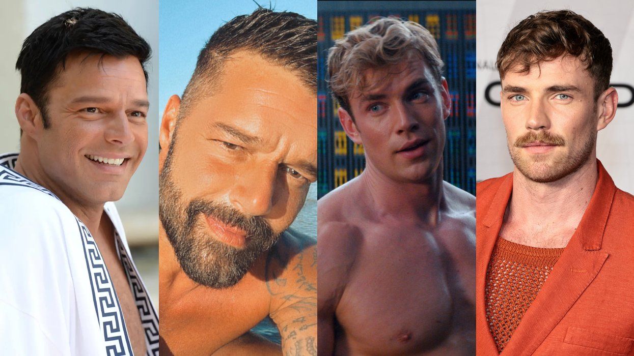 Con barba o sin barba: cómo son algunos famosos queer con y sin vello facial