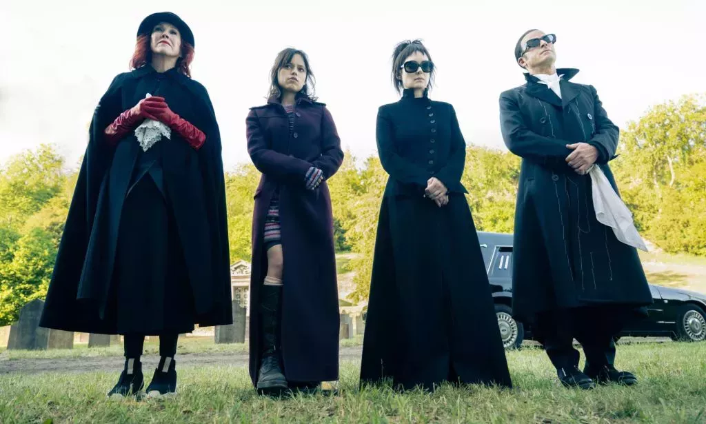 Catherine O'Hara Jenna Ortega Winona Ryder in Beetlejuice Beetlejuice 2