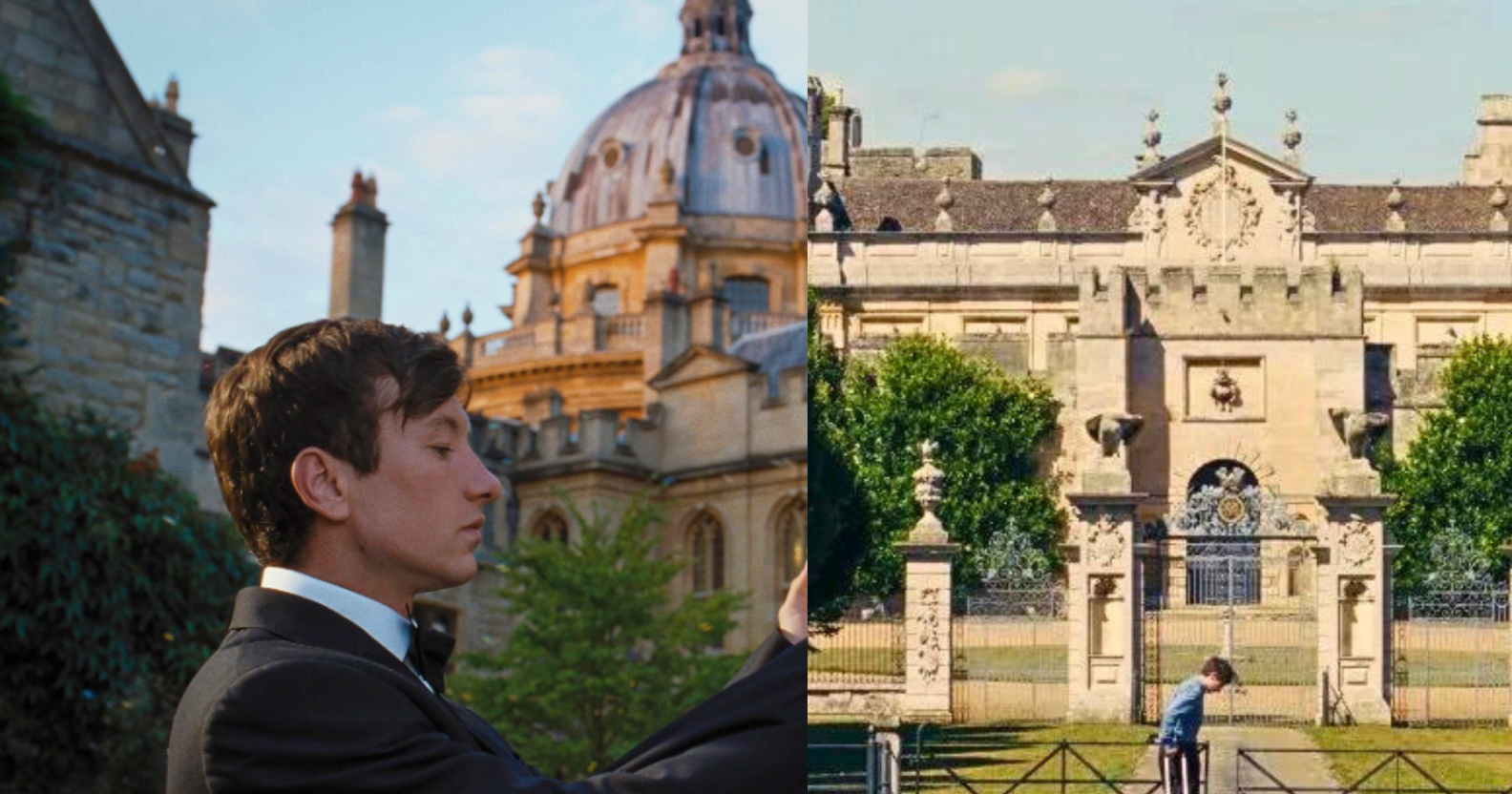 La casa señorial usada en Saltburn 'invadida' por influencers de culto