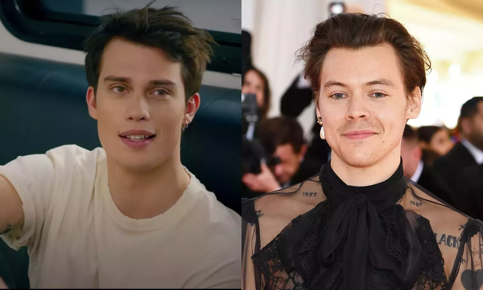 Nicholas Galitzine responde a las comparaciones con Harry Styles en el tr&aacute;iler de The Idea of You