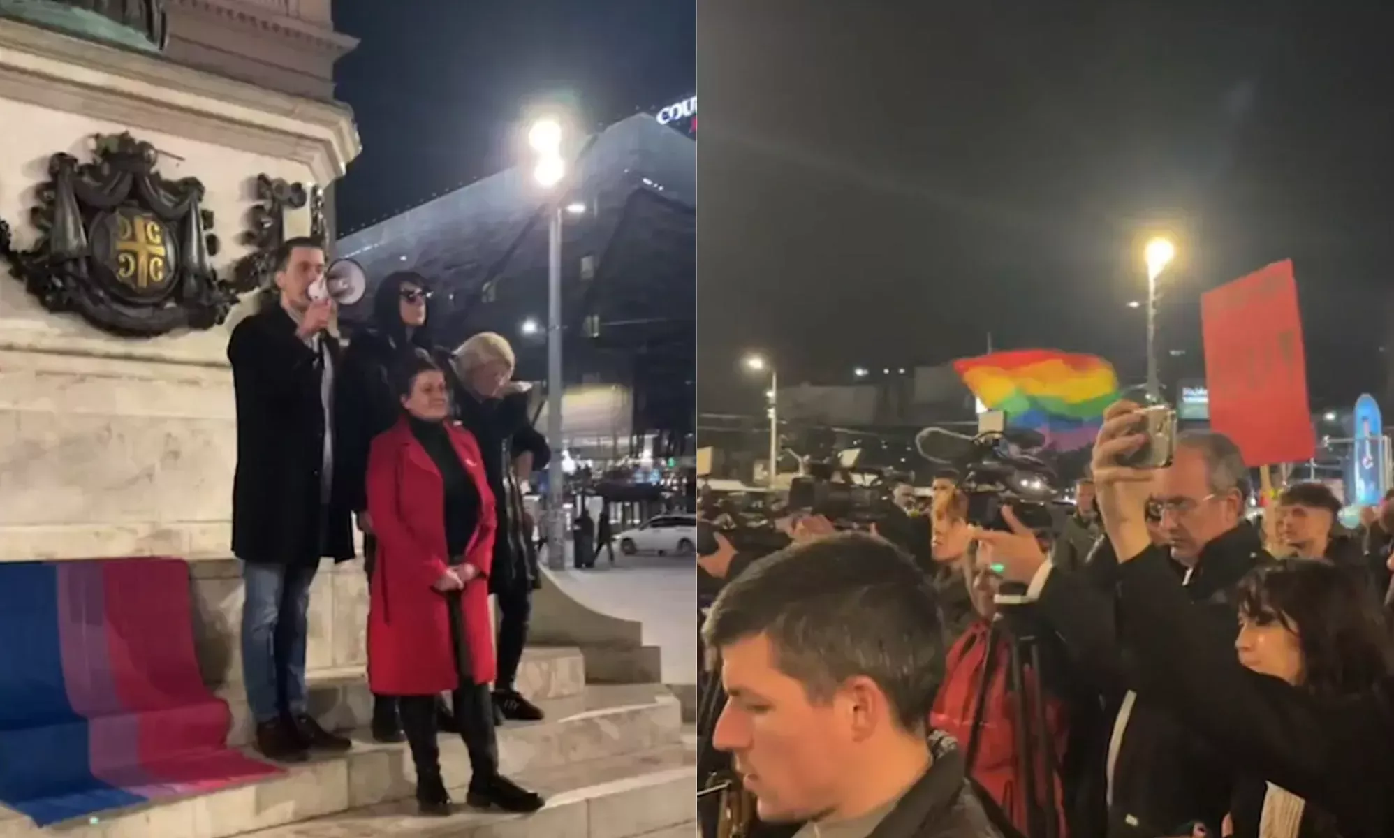Serbia: activistas LGBTQ+ protestan contra la presunta brutalidad policial