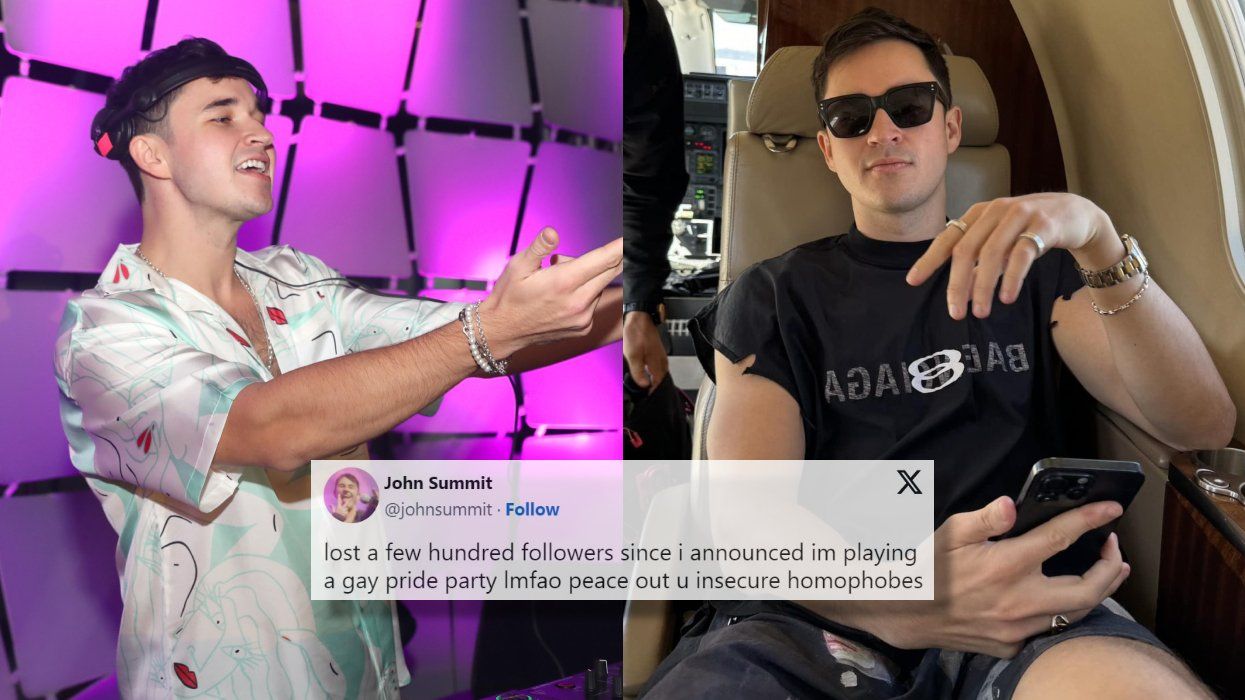 Los homófobos se enfadan mucho porque un DJ heterosexual actúe en un acto del Orgullo Gay