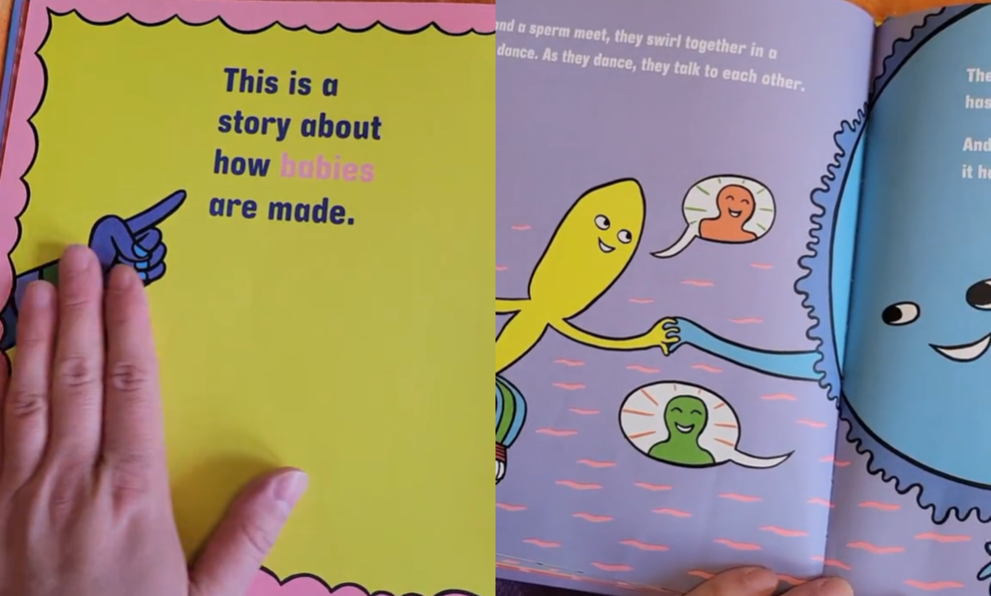 Los padres LGBTQ+ están entusiasmados con el "accesible" libro infantil de género neutro What Makes A Baby