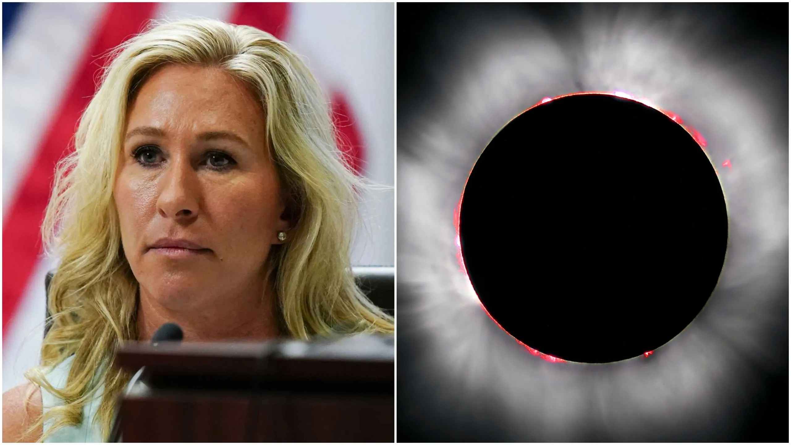 Teóricos de la conspiración anti-LGBTQ+ afirman que el eclipse solar de hoy es una 'señal de Dios'