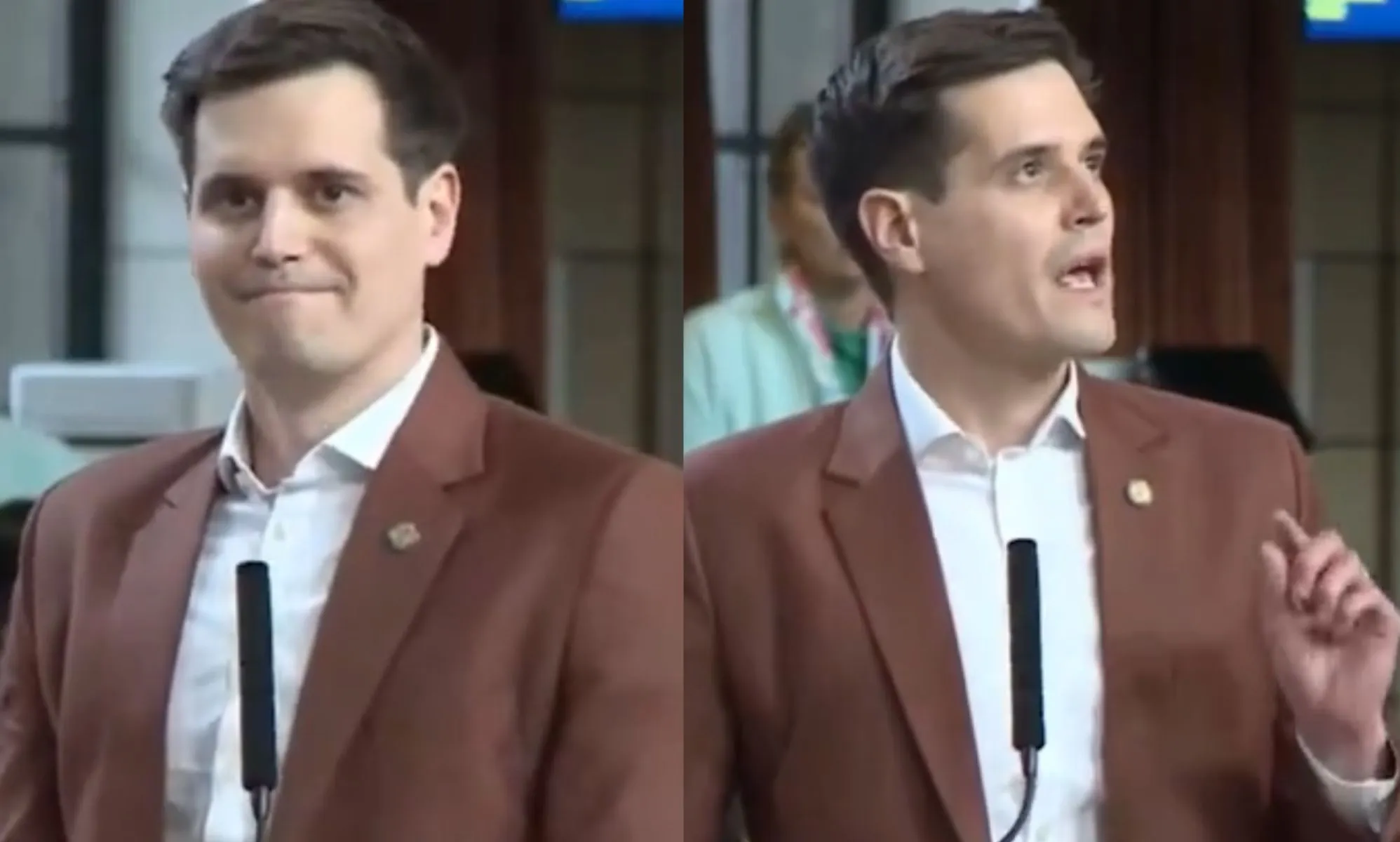 Un senador gay promete proteger a los niños transexuales en un discurso entre lágrimas: "El mundo puede ser duro y dar miedo".