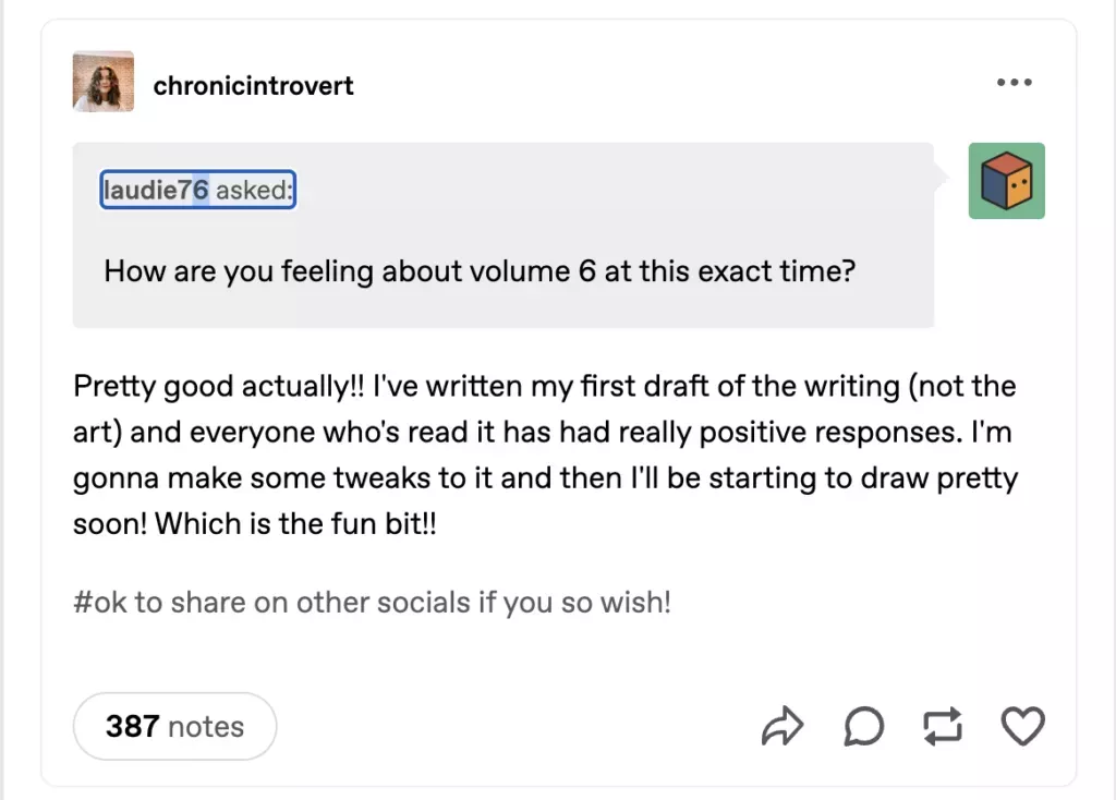 El creador de Heartstopper comparte información actualizada sobre el sexto y último volumen