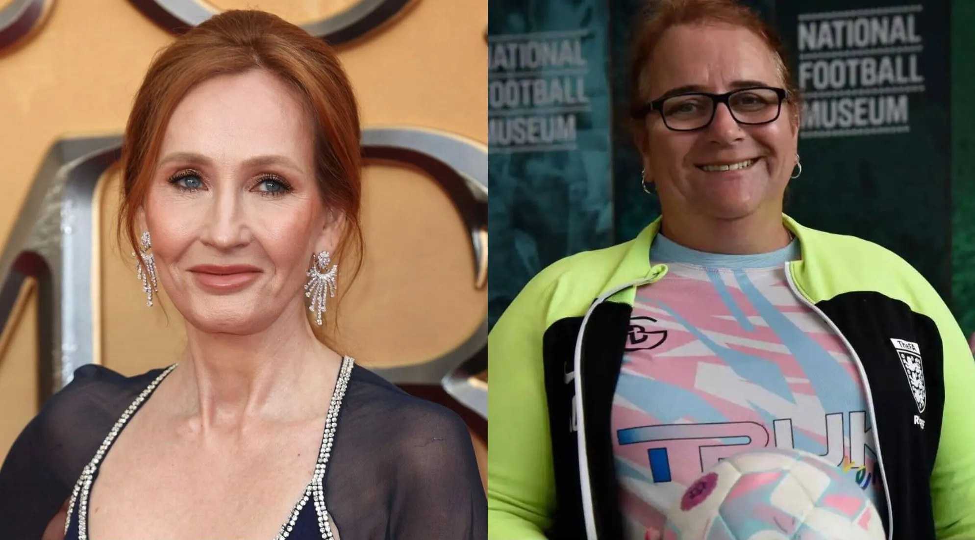 La entrenadora de fútbol trans Lucy Clark habla tras los tuits de JK Rowling