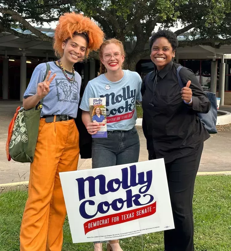  Molly Cook hace historia como primera senadora abiertamente LGBTQ de Texas