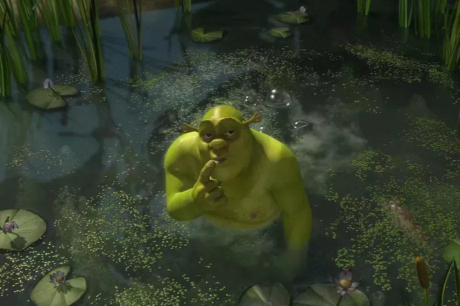 Shrek has farted in his swamp