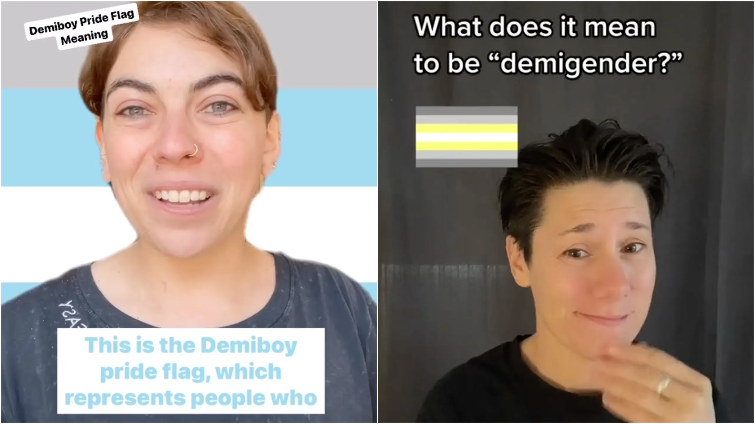 ¿Qué significa demigénero y qué son los demiboys y las demigirls? Explicación de términos clave LGBTQ