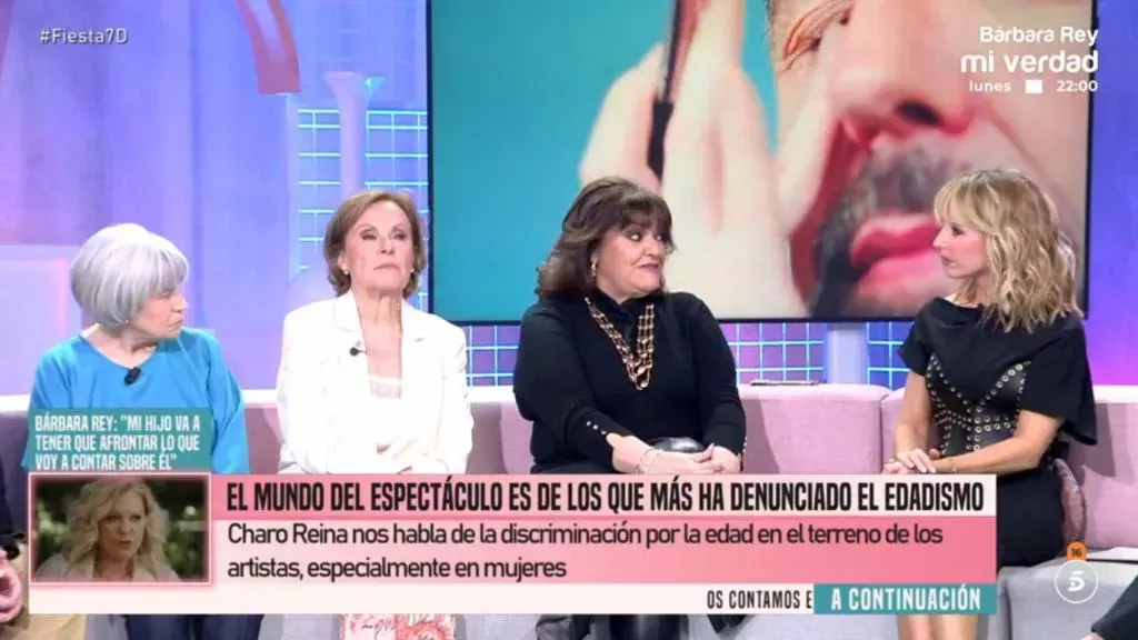 Charo Reina alza la voz contra el edadismo en el colectivo LGTB en 'Fiesta': "Hay drags que no tienen dónde vivir"
