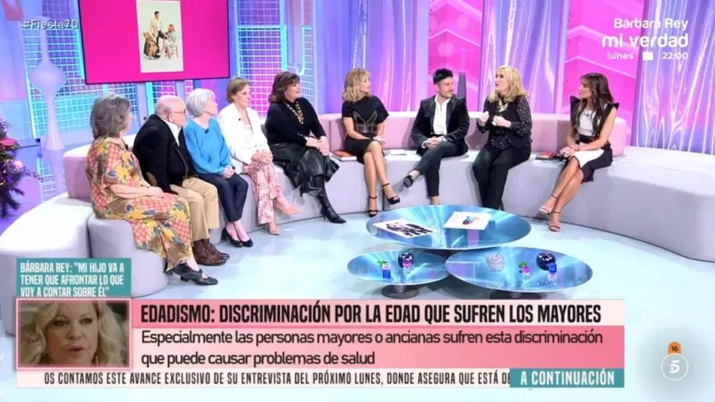 Charo Reina alza la voz contra el edadismo en el colectivo LGTB en 'Fiesta': "Hay drags que no tienen dónde vivir"