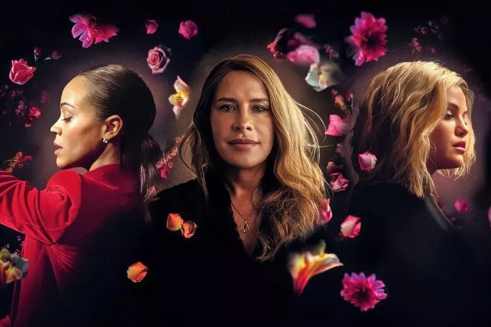 Zoe Saldaña, Karla Sofía Gascón, Selena Gomez en Emilia Pérez.