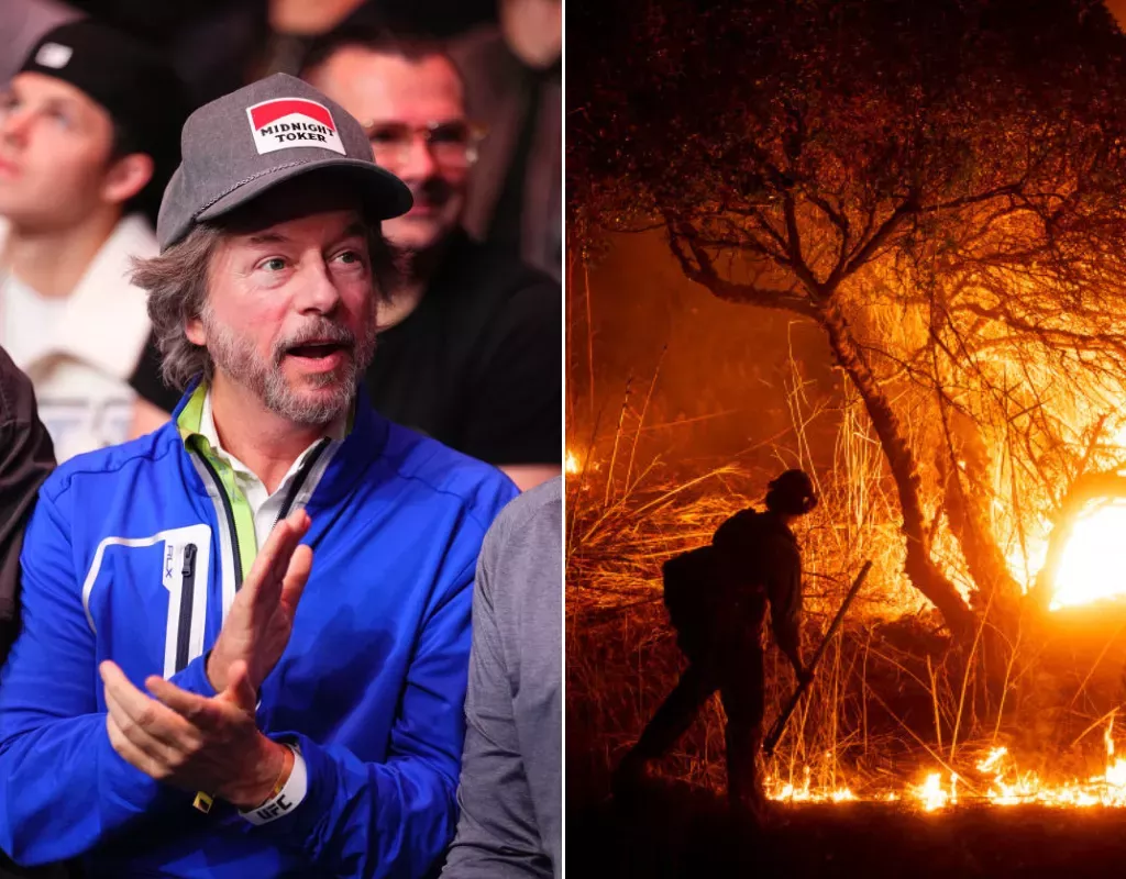 David Spade ofrece 5 mil d&oacute;lares a quienes atrapen a los incendiarios en L.A.