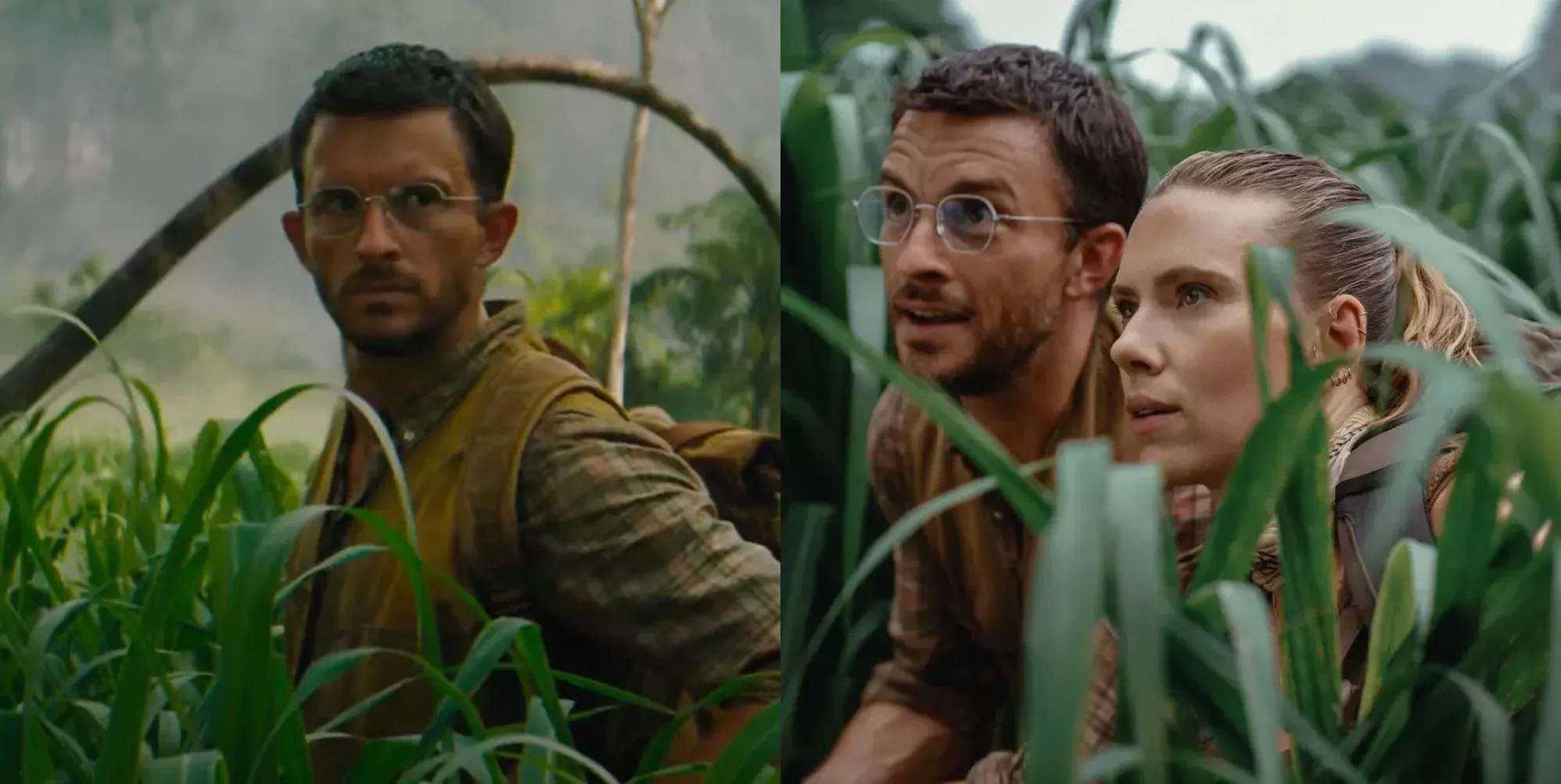 Jonathan Bailey con gafas nerd en el teaser de Jurassic World Rebirth hace que los fans se vuelvan locos