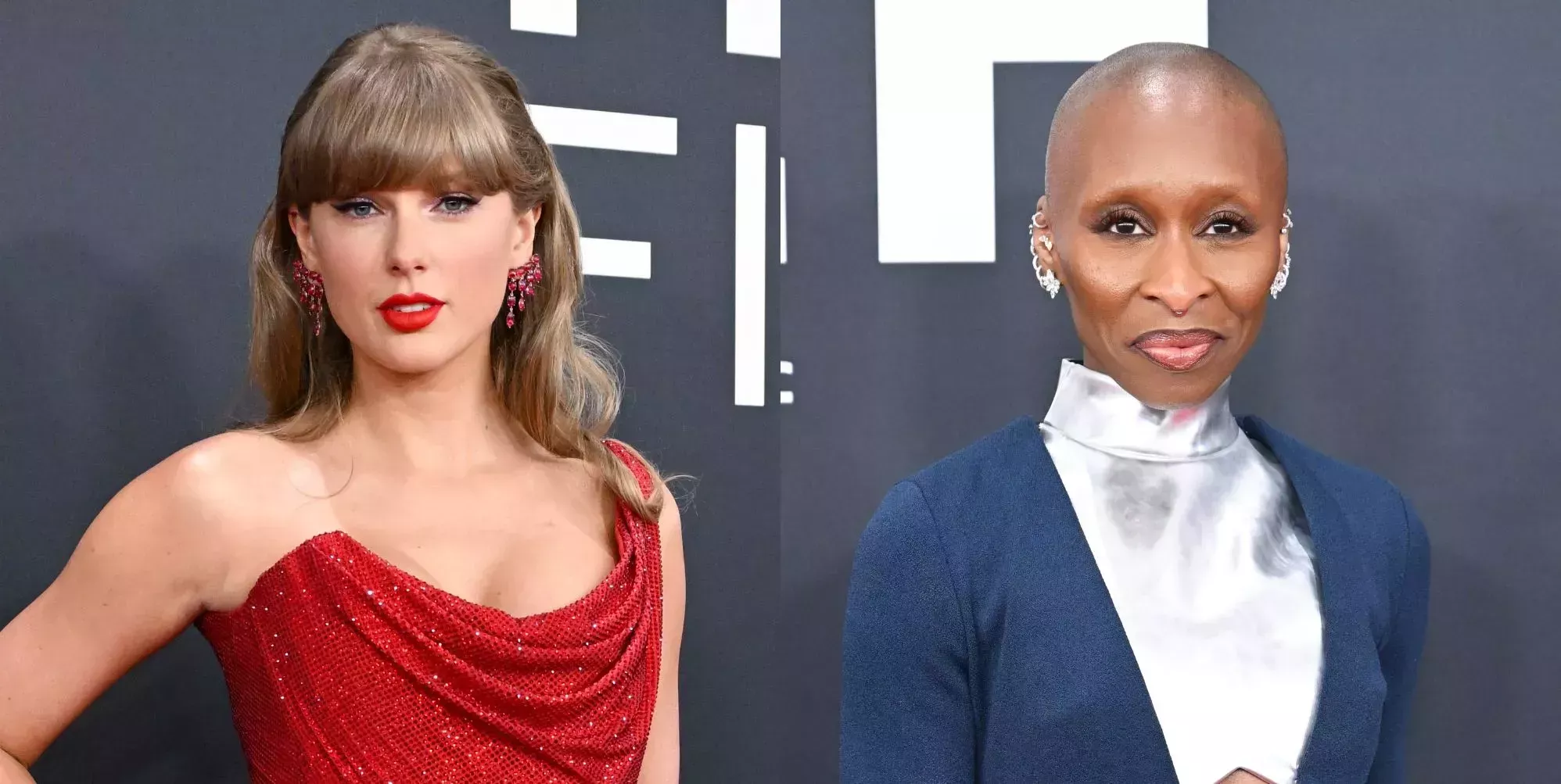 Taylor Swift y Cynthia Erivo recrean el meme 'Holding Space' en los Grammys 2025