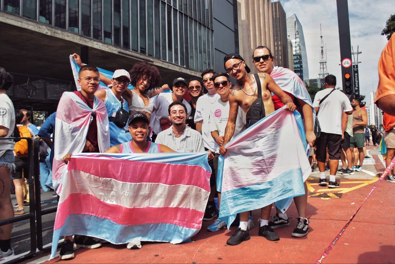 Clamor de hombres trans y personas no binarias en São Paulo para dejar de ser invisibles