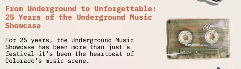 Underground Music Showcase Revela su Lineup del 25 Aniversario