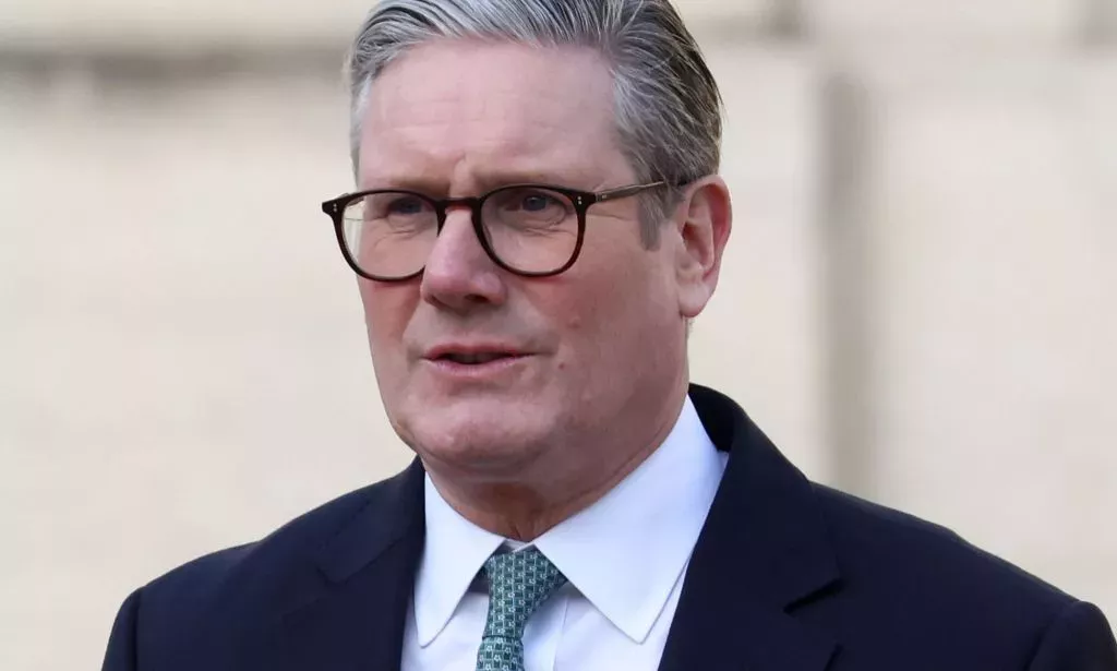 Una fotografía del primer ministro del Reino Unido, Sir Keir Starmer.