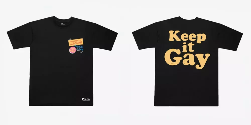 La colección Pride 2025 de Peace Collective nos recuerda que debemos “Mantenerlo Gay”