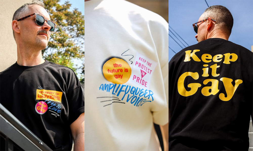 La colección Pride 2025 de Peace Collective nos recuerda que debemos ‘Mantenerlo Gay’