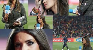 Sara Carbonero acosada por los fotógrafos