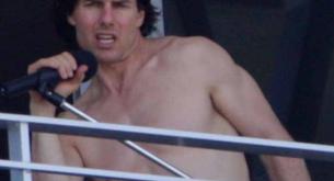 Tom Cruise y sus ensayos a lo Red Hot Chili Peppers